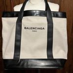 Balenciaga Canvas shopping bag 