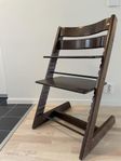 Stokke tripp trapp barnstol brun