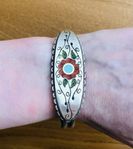 Vintage handgjort sterling silver armband av R.N. Laconsello