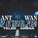 ANT WAN konsertbiljett, 12/10