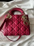 mini lady dior pink