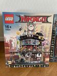 oöppnad Ninjago City 70620