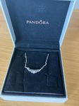 Pandora Sterling Silver Tiara Cubic Zirconia Necklace