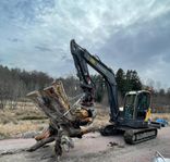 Schaktning, Grävarbeten, Betongplatta på mark, Markarbete