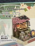 Sakura noodle shop miniature kit, att bygga