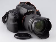 Sony SLT a57 med Sony objektiv 18-250 F3.5-6.3