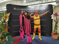 Hulk Hogan dräkt, wrestling, halloween, utklädnad.