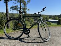 Monark Herrcykel 28” 4 Växlar - Ramlås - Nyservad - korg