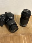 Canon EOS 1200D & Canon EFS 55-250mm macro 0.85 /2.8 ft 