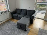 Ektorp 3-sits soffa med fotpall (IKEA)