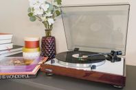 Thorens TD 402 DD Skivspelare Valnöt