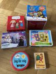 Paket med barnspel Frost, Greta Gris, Paw patrol etc