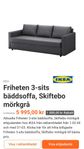 3-sitts bäddsoffa 