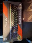 Steelseries Apex 3 TKL Tangentbord - Oanvänd!