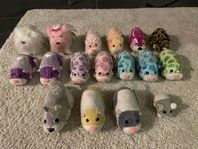 16 ZhuZhu pets + tillbehör