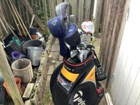 tour bag inkl blandade klubbor