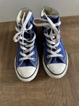 Converse höga med snörning, blå, storlek 32 (19,5 cm) 