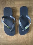 Havaianas tofflar - badtofflar, blå, storlek 31-32