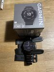 Garmin Fenix 6x med tre armband