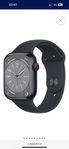 Apple watch series 8 /45mm Cellular midnight alu/ sportband