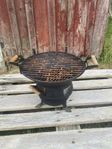 Liten grill/kolgrill i gjutjärn