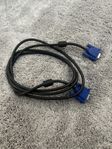 VGA kabel, ca 1,5 m,dator mm.