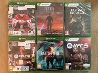 SPELPAKET / 6ST XBOX SERIES X SPEL / NYTT