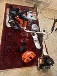 STIHL FS 460 C/K Röjsåg komplett med tillbehör med mera. 