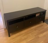 Hemnes tv-bänk svartbrun