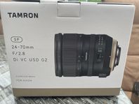 Tamron 24-70 mm F /2.8 till Nikon