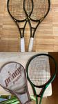 prince graphite tennisrack 