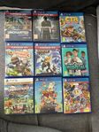 Diverse playstation 4 & 5 spel