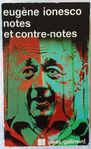 Eugène Ionesco - Notes et contre-notes