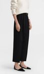 TOTEME double-pleated cropped trousers 