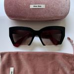 Miu Miu SMU110S Half Rim Sunglasses