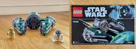 Lego StarWars - 75168 - Yodas Jedi Starfighter 