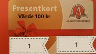 PRESENTKORT AKADEMIBOKHANDELN