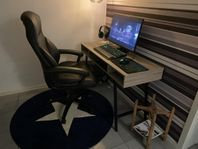 Gaming dator komplett med stol, bord,