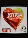 En biljett till Joyride the musical 20 sept