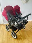 Bugaboo Donkey 2 Duo med mycket tillbehör