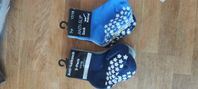 2 st 3 pack barn (6par) sockar storlek 17/19 antislip sockar