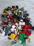 3kg Lego - fönster - dörrar - berg - galler - däck - ford