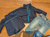 Windstopper , Fleece och Jeans storlek 80