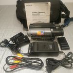 SONY CCD-TR506E PAL VIDEOKAMERA FÖR VIDEO8 OCH  8MM 