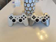 Ps3 handKontroller Silver och Vit