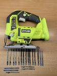 RYOBI STICKSÅG, R18JS-0, 18 V