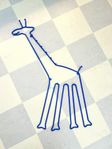 KLÄDHÄNGARE Giraff IKEA, ”Sprallig”