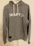 Grå hoodie - XS - Craft