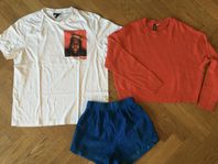 20:- plagget, coola manchestershorts, t-shirt och tröja