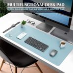 leather water-proof office desk mat